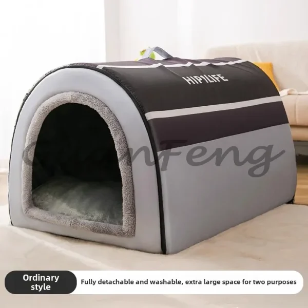 Dog Kennel, Winter Warmth, Large Dog, Super Large Dog House, Enclosed House, Removable and Washable in Winter