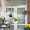 Smart Birds Hanging Feeder Acrylic with Camera Home Pet Bird Feeder Transparent 1080P HD Easy Installation Pet Accessories
