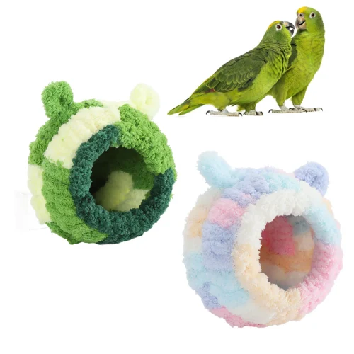 Bird Cage Bed House Cozy Comfortable Lovely Appearance Decorative Warm Bird Cage Bed for Parakeet Parakeet Bed