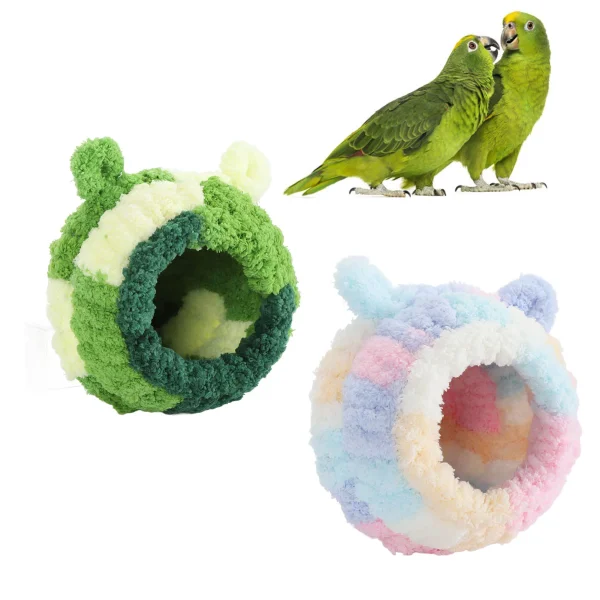 Bird Cage Bed House Cozy Comfortable Lovely Appearance Decorative Warm Bird Cage Bed for Parakeet Parakeet Bed